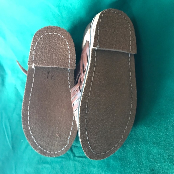 Huarache cerrado café con natural - Picture 3 of 7